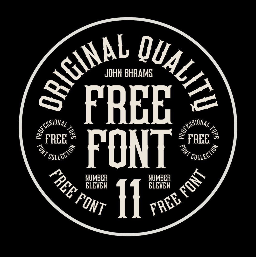 JOHN_BHRAMS_11 PROFESSIONAL TYPE FONT