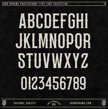 Load image into Gallery viewer, JOHN_BHRAMS_016 PROFESSIONAL TYPE FONT
