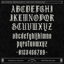 Load image into Gallery viewer, JOHN_BHRAMS_14 PROFESSIONAL TYPE FONT
