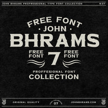 Load image into Gallery viewer, JOHN_BHRAMS_07 PROFESSIONAL TYPE FONT
