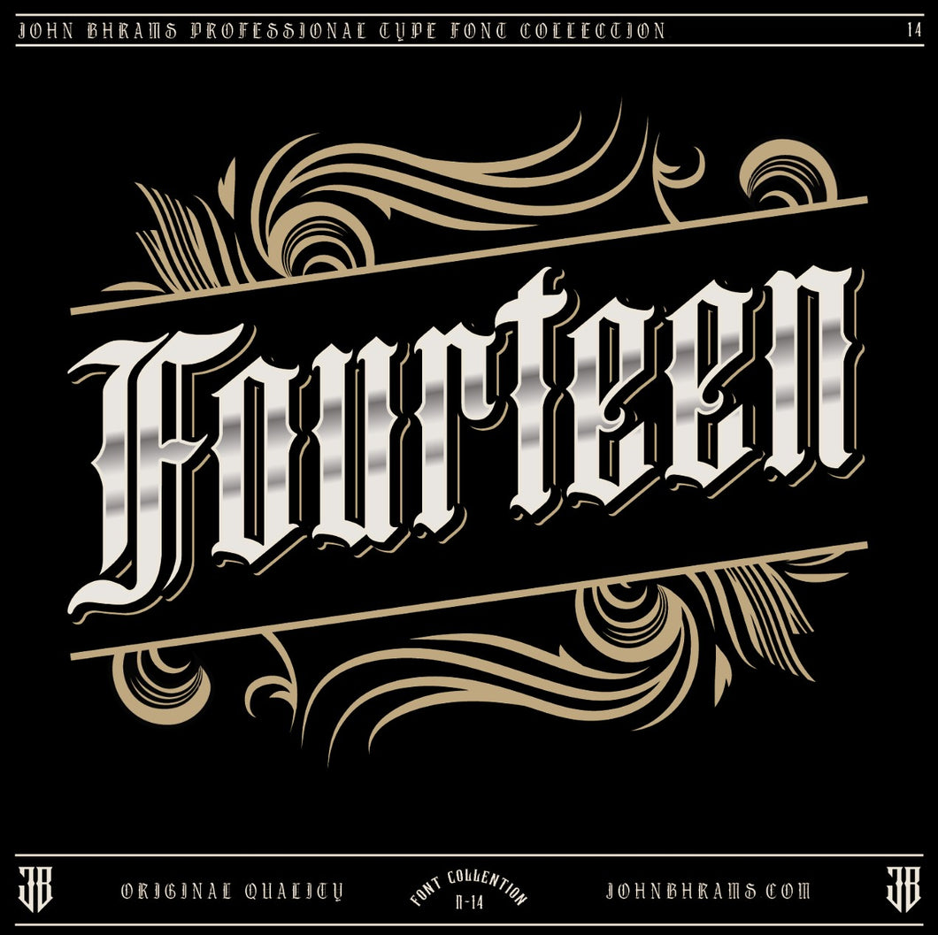 JOHN_BHRAMS_14 PROFESSIONAL TYPE FONT