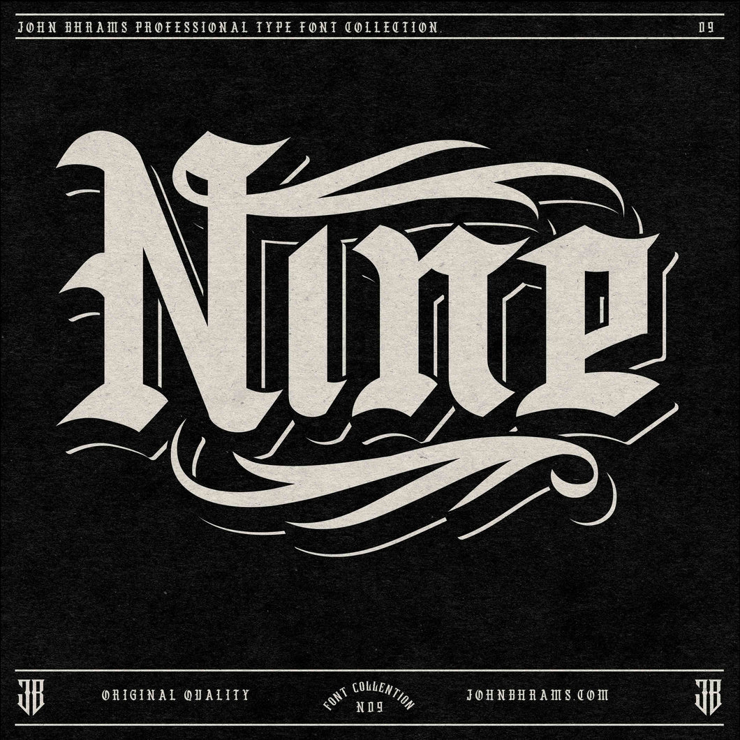 JOHN_BHRAMS_09 PROFESSIONAL TYPE FONT